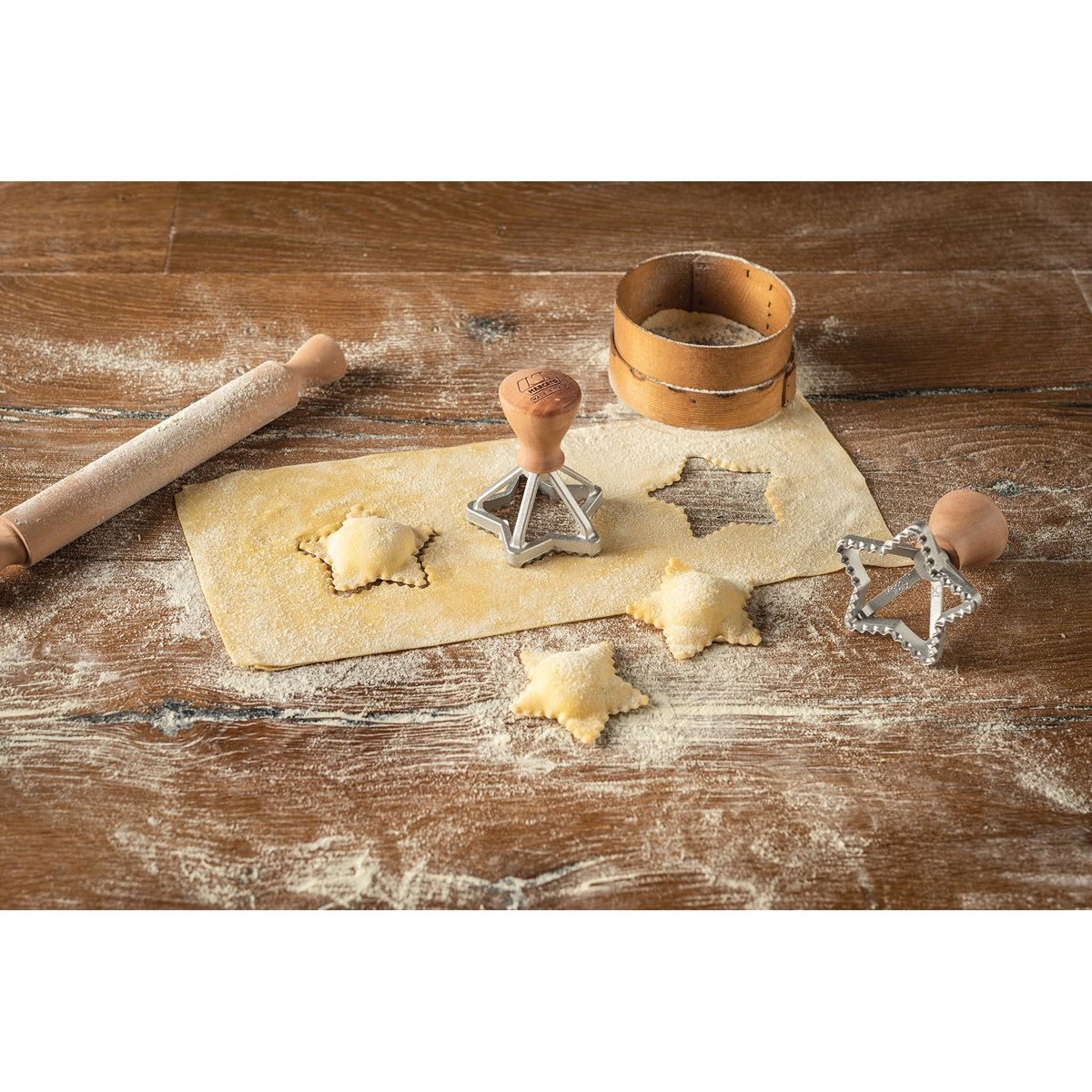 Kitchen Ravioli Cutter Set Cokies Mold Ravioli Maker Stamp Pasta